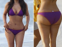 Kim Kardashian a vrut sa arate ca fundul ei nu are implanturi. Vezi ce gest a facut in fata tuturor