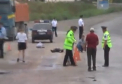 Tragedie la Orhei! Un barbat a murit dupa ce a fost lovit de un camion! VIDEO
