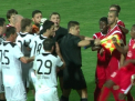 Bataie generala la meciul Zimbru-Milsami! Jucatorii s-au luat la pumni la finalul duelului