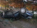 FOTO. Viteza i-a adus sfarsitul. Tanar din Rascani, mort pe loc dupa ce masina lui s-a rasturnat