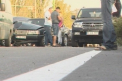 O soferita a facut prapad pe bulevardul Dacia! A lovit doua masini incercand sa vireze la stanga