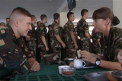 Academia Militara a inmatriculat in premiera fete. Frate si sora, nedespartiti in cazarma