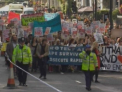 In lenjerie intima, pe strada! Mii de femei au manifestat la Londra impotriva violului