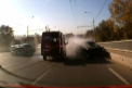 Accidentul de pe strada Mihai Viteazul, filmat de o camera de bord! VEZI MOMENTUL IMPACTULUI