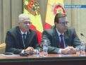 Mihai Balan, prezentat ofiterilor de securitate! Cine l-a insotit la ceremonia oficiala