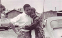 Imaginea de 250.000 de like-uri cu Michelle si Barack Obama, pe vremea in care erau niste anonimi