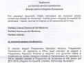 FOTO. Mult discutatul SUPLIMENT la acordul AIE. VEZI AICI ce au convenit liderii Aliantei