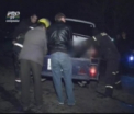 Doi barbati au ars de vii intr-o masina, ce luase foc in urma unui grav accident