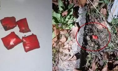 Doi tineri, reținuți în flagrant în timp ce ascundeau droguri în sectorul Buiucani al capitalei. Cu ce pedeapsă s-ar putea alege - VIDEO