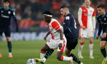 Unicul 0–0 al serii în Liga Campionilor, la Praga: Slavia și Athletic Bilbao nu au marcat, dar bascii au furat spectacolul înainte de meci, jucându-se în zăpadă ca niște copii - VIDEO