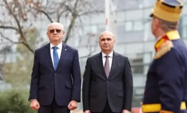 Premierul Alexandru Munteanu, primit cu onoruri militare la București: România și Republica Moldova își aliniază strategiile pentru o Europă unită și o infrastructură comună modernă - VIDEO