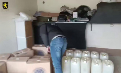 Percheziții la Rîșcani. Un agent economic desfășura activități comerciale ilegale. Ce au găsit polițiștii - VIDEO