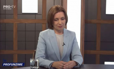 Maia Sandu: Criza din regiunea transnistreană este provocată de Rusia și ar putea fi folosită pentru destabilizare înainte de alegeri
