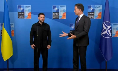 Volodimir Zelenki a sosit la summitul NATO de la Haga. Mark Rutte: „Urmează decizii importante cu privire la Ucraina”