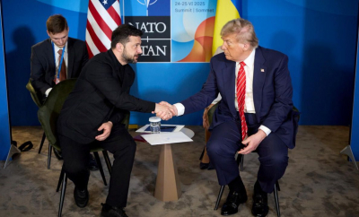 Trump și Zelenski, întâlnire bilaterală la summit: Discuții despre război și apărare - VIDEO