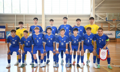 Naționala de futsal a Moldovei de până la 19 ani a cedat în fața selecționatei similare a Spaniei, în primul meci de la turneul Summer Cup - VIDEO