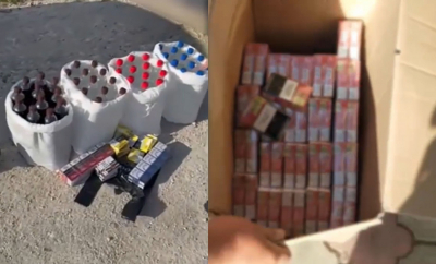 Percheziții la Drochia: Trei persoane - cercetate penal, după ce la acestea s-au depistat țigări, alcool contrafăcut și două arme deținute ilegal - VIDEO