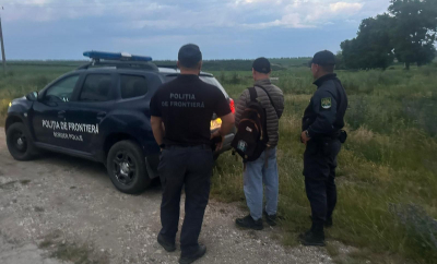 Un cetățean ucrainean, reținut la frontieră cu România. Era cercetat pentru organizarea migrației ilegale - VIDEO