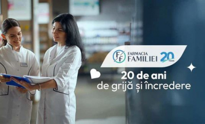 Farmacia Familiei – 20 de ani de grijă și încredere