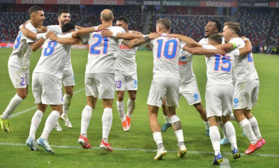 FCSB și-a apărat trofeul în Supercupa României. Clubul din București s-a impus în duelul spectaculos cu CFR Cluj, unde moldoveanul Virgiliu Postolachi a fost titular - VIDEO