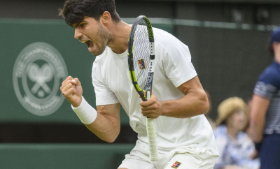Alcaraz, jucătorul zilei! E în sferturi la Wimbledon, după victoria cu Rublev! Carlos "a spart" noi bariere de precocitate pe iarba londoneză - VIDEO
