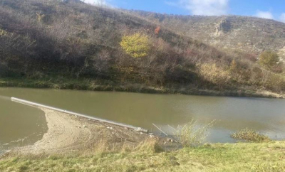 Un colector inovator reduce poluarea râului Răut în Orheiul Vechi: Deșeurile plutitoare, oprite înainte de a ajunge în Nistru - VIDEO