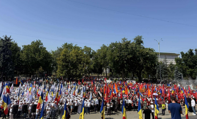 PSRM, despre cazurile în care s-au oferit și primit bani în schimbul prezenței la miting: „Nu avem nicio legătură cu persoanele care ar fi împărțit bani”