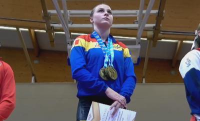 Aur pentru Moldova la Campionatul European de haltere: Nicoleta Cojocaru, campioană absolută pentru al patrulea an consecutiv. Dan Betca, și el pe prima treaptă a podiumului - VIDEO