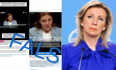 CEC avertizează despre un video deepfake cu președintele instituției. Falsul distribuit masiv de presa rusă și de Maria Zaharova - VIDEO 
