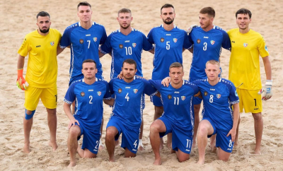 Naționala Moldovei de fotbal pe plajă a debutat cu o înfrângere amară în ultima etapă de calificare la Euro Beach Soccer League - VIDEO