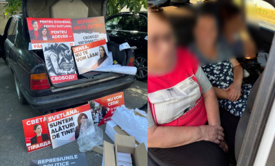 Au venit la protest contra unor sume de bani în adiacentul Penitenciarului unde stă Evghenia Guțul. Mai multe persoane - amendate. Cât li se oferea și ce au depistat polițiștii - VIDEO