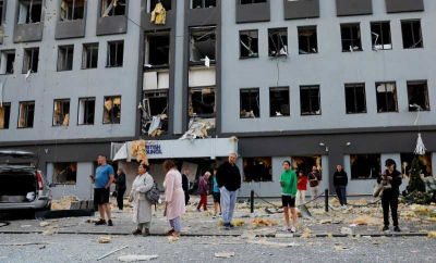 Regatul Unit îl convoacă pe ambasadorul rus, după avarierea clădirii British Council în atacul asupra Kievului