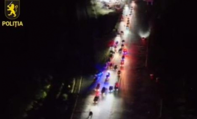 Razie de noapte pe Drumul Băcioiului: zeci de șoferi trași pe dreapta de poliție, suspectați de participare la curse auto ilegale. Ce alte încălcări au fost depistate – VIDEO