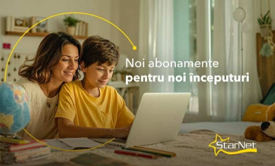 Un nou început cu StartNet: Abonamente cu smartphone, Smart TV sau laptop de la 1 leu