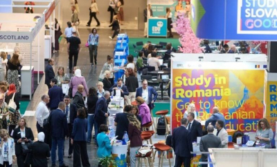 Universitățile din România și Republica Moldova au fost împreună, în premieră, în cadrul aceluiași stand, la EAIE 2025, conferința internațională de Educație de la Göteborg