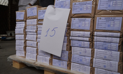 Buletinele de vot pentru diaspora sunt gata: peste 860.000 de exemplare au fost predate MAE pentru distribuție în cele aproape 300 de secții din afara țării 