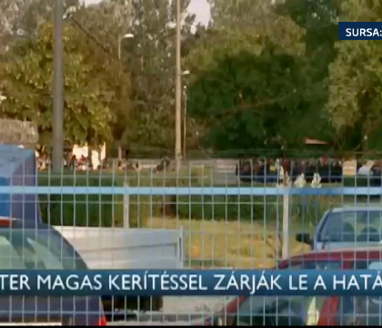 Ungaria ridica un gard de 4 metri pe 175 de kilometri de granita. Reactia Serbiei:"Suntem surprinsi si socati" Ungaria ridica un gard de 4 metri pe 175 de kilometri de granita. Reactia Serbiei:"Suntem surprinsi si socati"