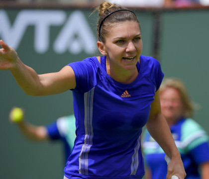 Simona Halep, invinsa in "sferturile" turneului de la Birmingham de locul 43 WTA. Setul secund l-a pierdut cu 6-0