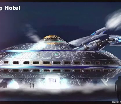 Cum va arata primul hotel-OZN, cu piscina-martian. Ideea unui afacerist pentru oamenii care cred in extraterestri
