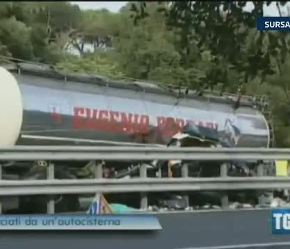 Accident provocat de un sofer roman pe o autostrada din Italia. Gemeni de numai 9 luni, morti in urma impactului