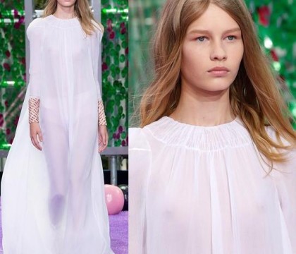 Casa de moda Dior, criticata dupa ce a ales o tanara de 14 sa fie noua imagine a brandului: "Exploateaza copii" Casa de moda Dior, criticata dupa ce a ales o tanara de 14 sa fie noua imagine a brandului: "Exploateaza copii"