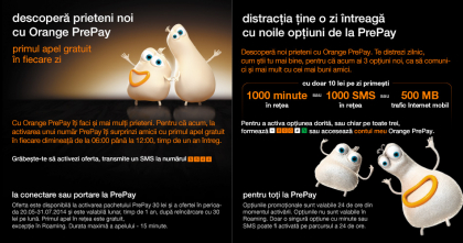 (P) Traieste aventura cu Orange PrePay. Descopera noii prieteni Millidge si Doig (P) Traieste aventura cu Orange PrePay. Descopera noii prieteni Millidge si Doig