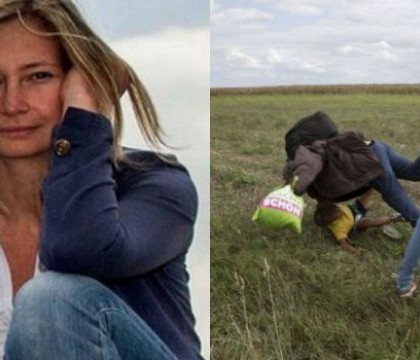 Jurnalista care a lovit cu piciorul refugiati in Ungaria se apara intr-o scrisoare deschisa: Nu sunt rasista, m-am temut Jurnalista care a lovit cu piciorul refugiati in Ungaria se apara intr-o scrisoare deschisa: Nu sunt rasista, m-am temut
