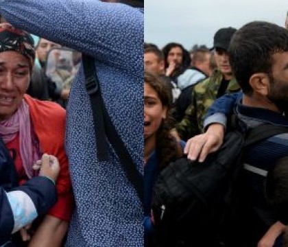Refugiati, cu copii in brate, loviti cu bastonul de granicerii macedoneni. Ungaria ar putea decreta stare de urgenta Refugiati, cu copii in brate, loviti cu bastonul de granicerii macedoneni. Ungaria ar putea decreta stare de urgenta