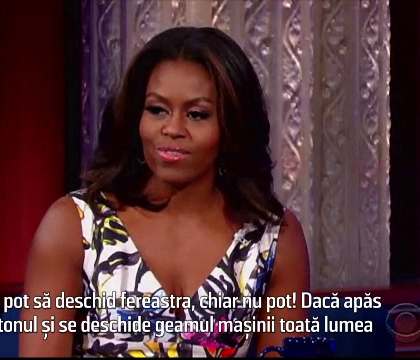 Michelle Obama, despre constrangerile vietii ca prima doamna a Statelor Unite:"Nu pot sa deschid o fereastra" Michelle Obama, despre constrangerile vietii ca prima doamna a Statelor Unite:"Nu pot sa deschid o fereastra"