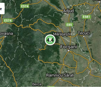 Cutremur cu magnitudinea de 4,4 inregistrat miercuri, la pranz, in zona Vrancea. Ce spun seismologii de la Chisinau Cutremur cu magnitudinea de 4,4 inregistrat miercuri, la pranz, in zona Vrancea. Ce spun seismologii de la Chisinau