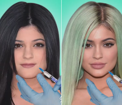 Nu recunosc ca si-au facut operatii estetice, dar diferentele sunt uriase. Surorile Kardashian, puse sub lupa de un grafician