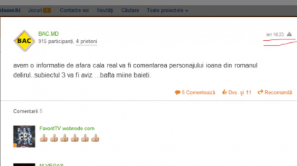 Testul de bacalaureat la romana a aparut cu o zi inainte de examen? Vezi aici dovada