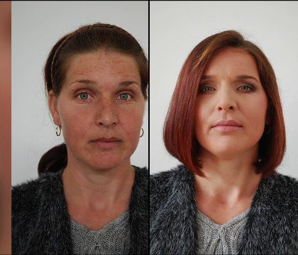 Au mers in satele din Romania si le-au readus zambetul pe chip. Cum arata zeci de femei dupa ce au fost machiate de stilisti Au mers in satele din Romania si le-au readus zambetul pe chip. Cum arata zeci de femei dupa ce au fost machiate de stilisti