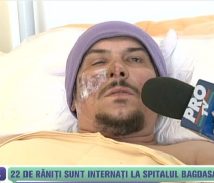 "Doua maini salvatoare, nu stiu ale cui, m-au scos din Infern". Un supravietuitor povesteste de pe patul de spital cosmarul